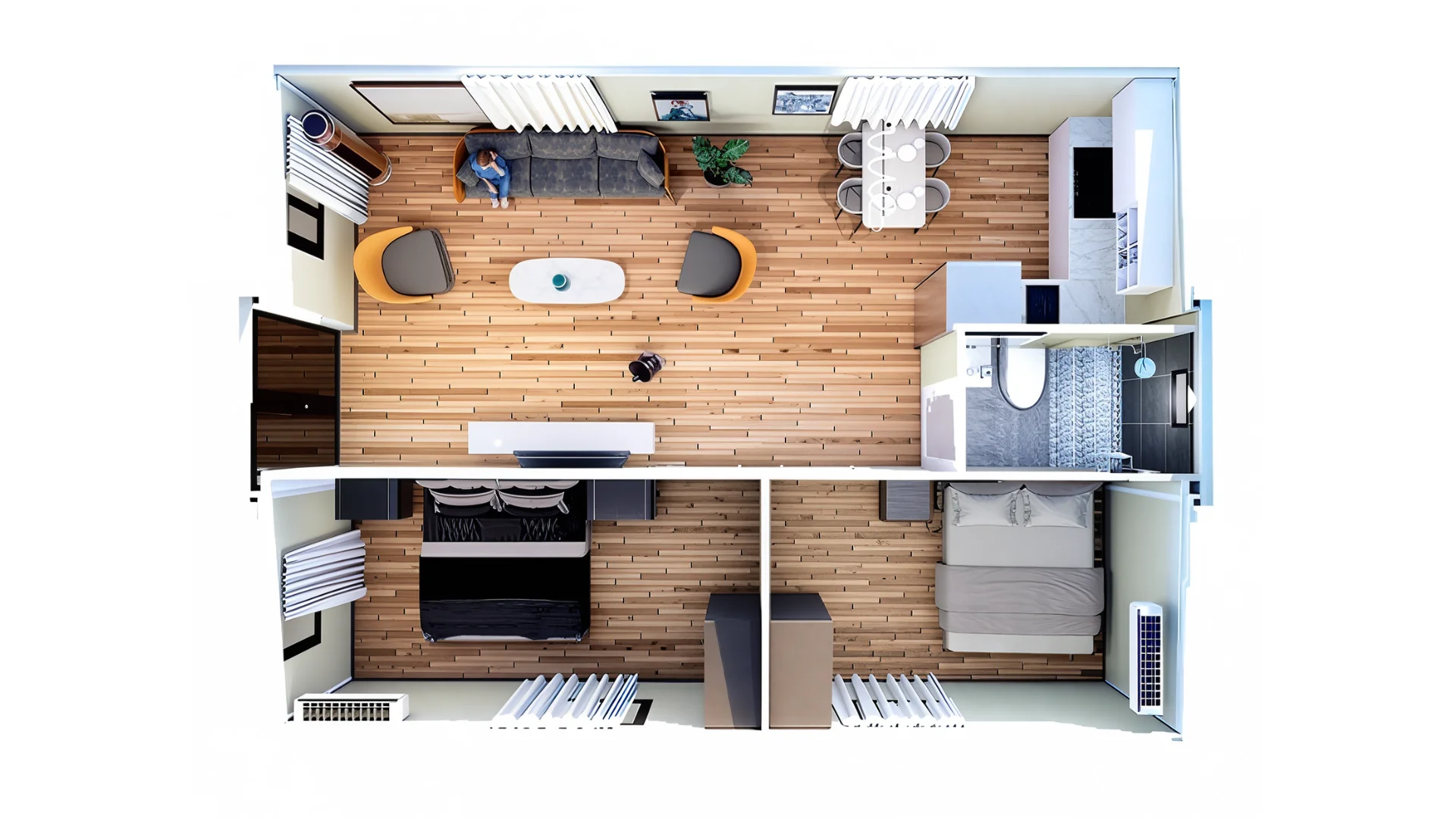 30ft Expandable Container Home