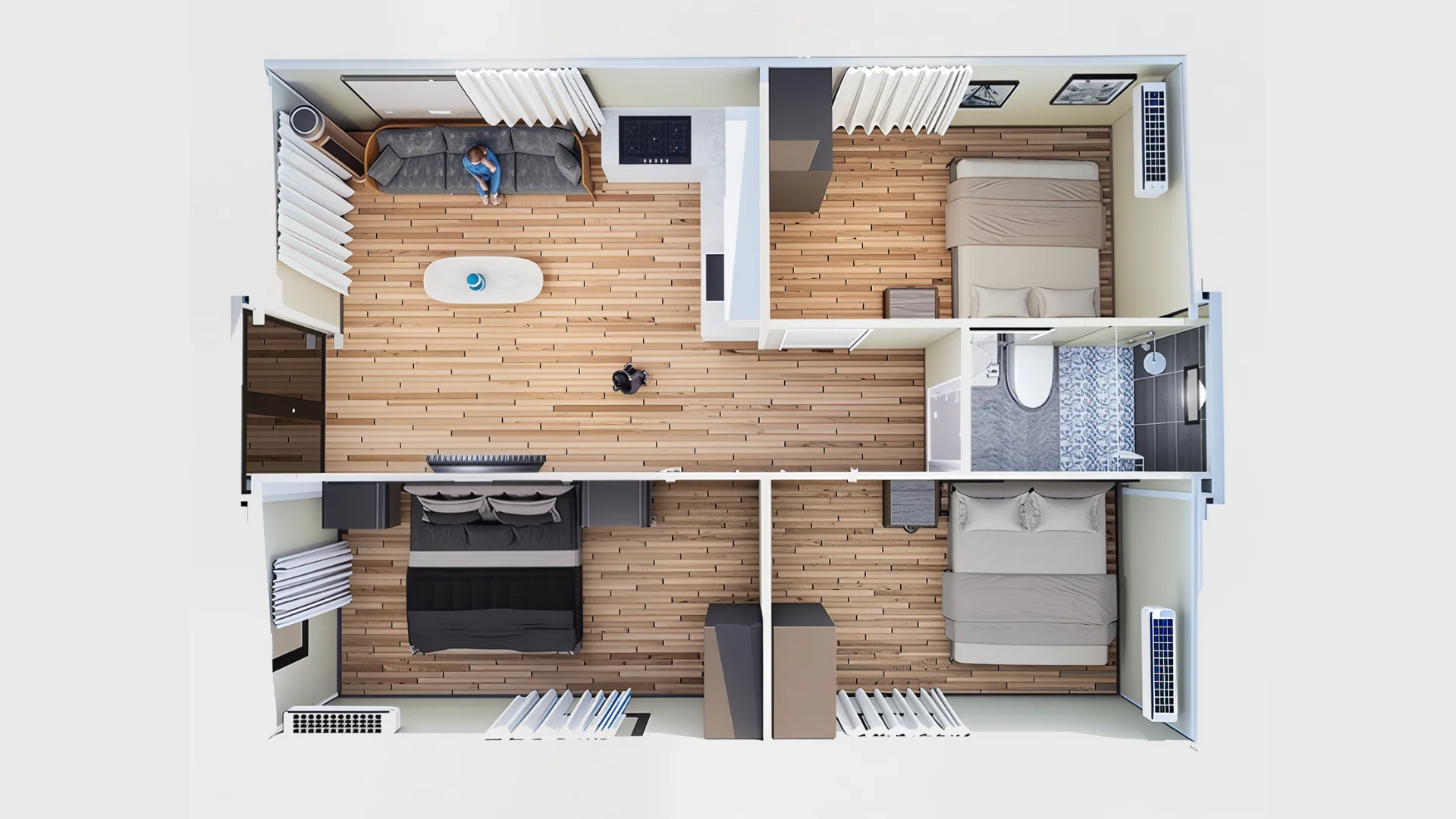 30ft Expandable Container Home